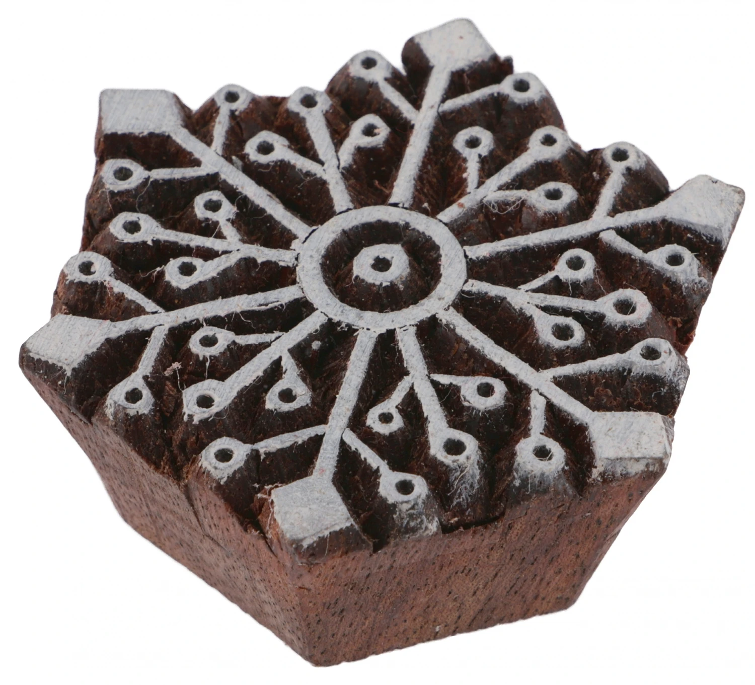 Indischer Textilstempel, Holz Stoffdruckstempel, Blaudruck Stempel, Druck Modell - 6*6 Cm Schneeflocke 1 1 Indischer Textilstempel, Holz Stoffdruckstempel, Blaudruck Stempel, Druck Modell - 6*6 Cm Schneeflocke 1