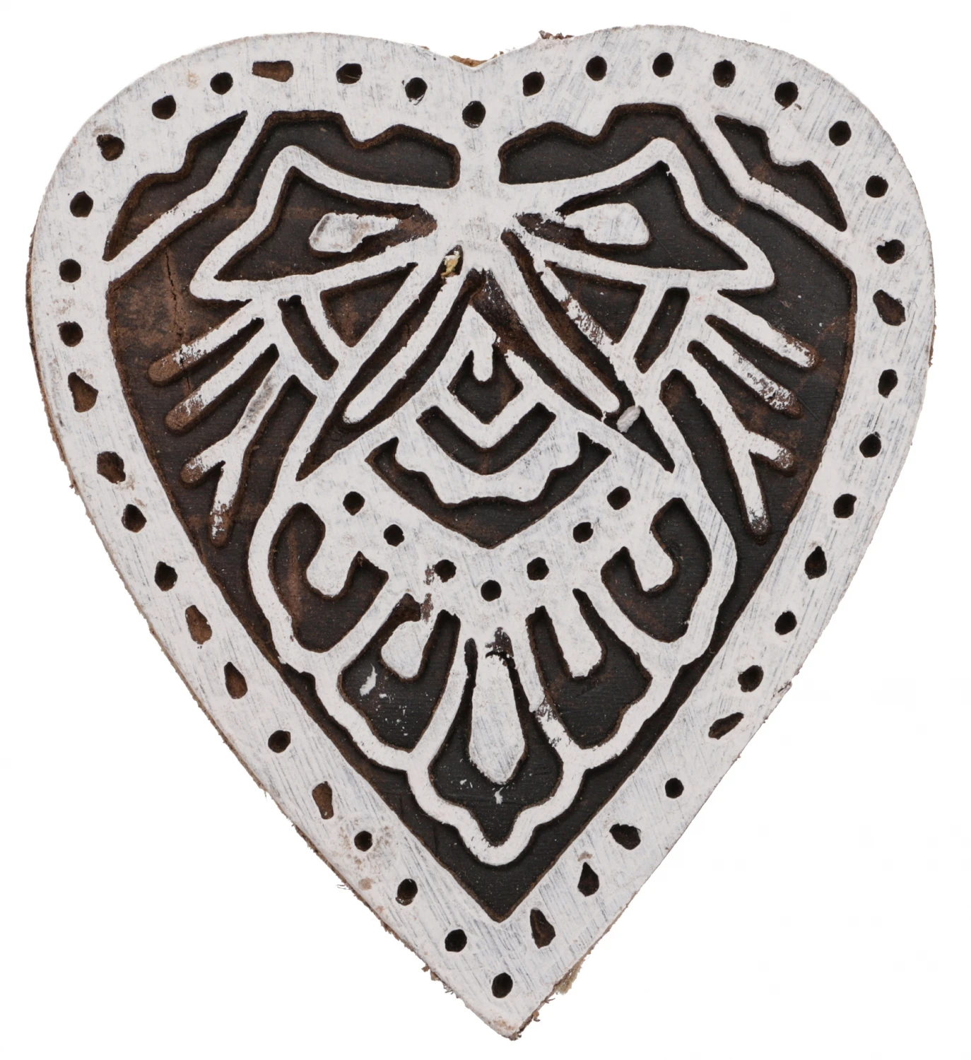 Indischer Textilstempel, Holz Stoffdruckstempel, Blaudruck Stempel, Druck Modell - 6*7 Cm Herz 1 2 Indischer Textilstempel, Holz Stoffdruckstempel, Blaudruck Stempel, Druck Modell - 6*7 Cm Herz 1 – Bild 2