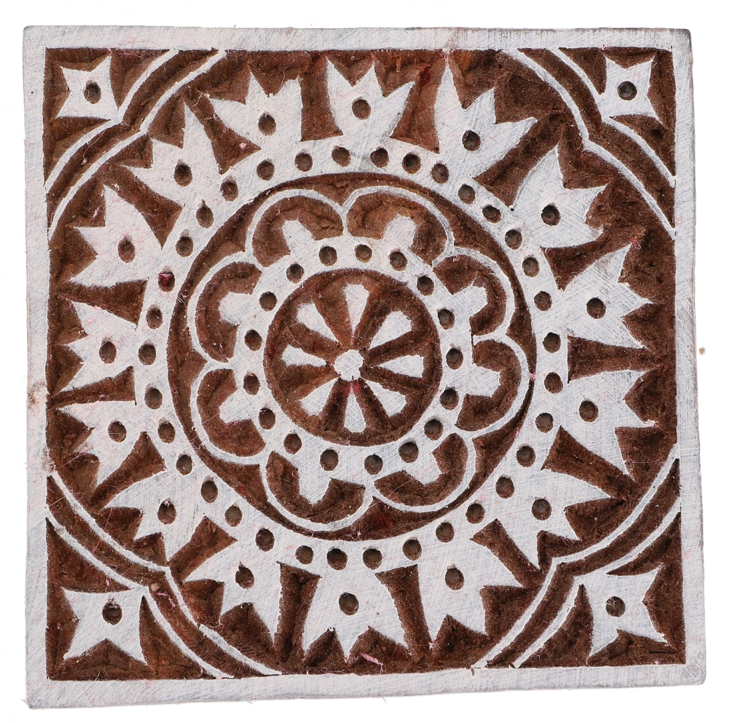 Indischer Textilstempel, Holz Stoffdruckstempel, Blaudruck Stempel, Druck Modell - 7*7 Cm Blume 2 2 Indischer Textilstempel, Holz Stoffdruckstempel, Blaudruck Stempel, Druck Modell - 7*7 Cm Blume 2 – Bild 2