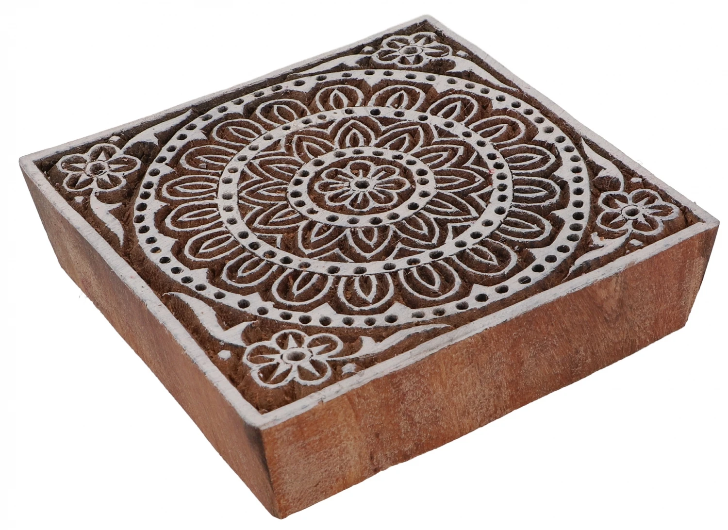 Indischer Textilstempel, Holz Stoffdruckstempel, Blaudruck Stempel, Druck Modell - 10*10 Cm Mandala 2 1 Indischer Textilstempel, Holz Stoffdruckstempel, Blaudruck Stempel, Druck Modell - 10*10 Cm Mandala 2