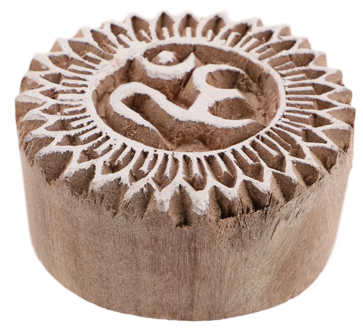 Indischer Textilstempel, Holz Stoffdruckstempel, Blaudruck Stempel, Druck Modell - Ø 5 Cm OM 3 1 Indischer Textilstempel, Holz Stoffdruckstempel, Blaudruck Stempel, Druck Modell - Ø 5 Cm OM 3