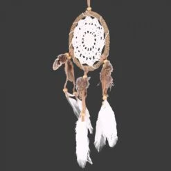 Traumfänger Mit Gehäkelter Spitze - Weiß 12 Cm 8 Traumfänger Mit Gehäkelter Spitze - Weiß 12 Cm -Deko Haus Store f 9 3 traumfaenger klein 25