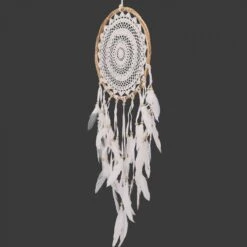 Traumfänger - Weiß 32 Cm -Deko Haus Store f 9 3 traumfaenger klein 4