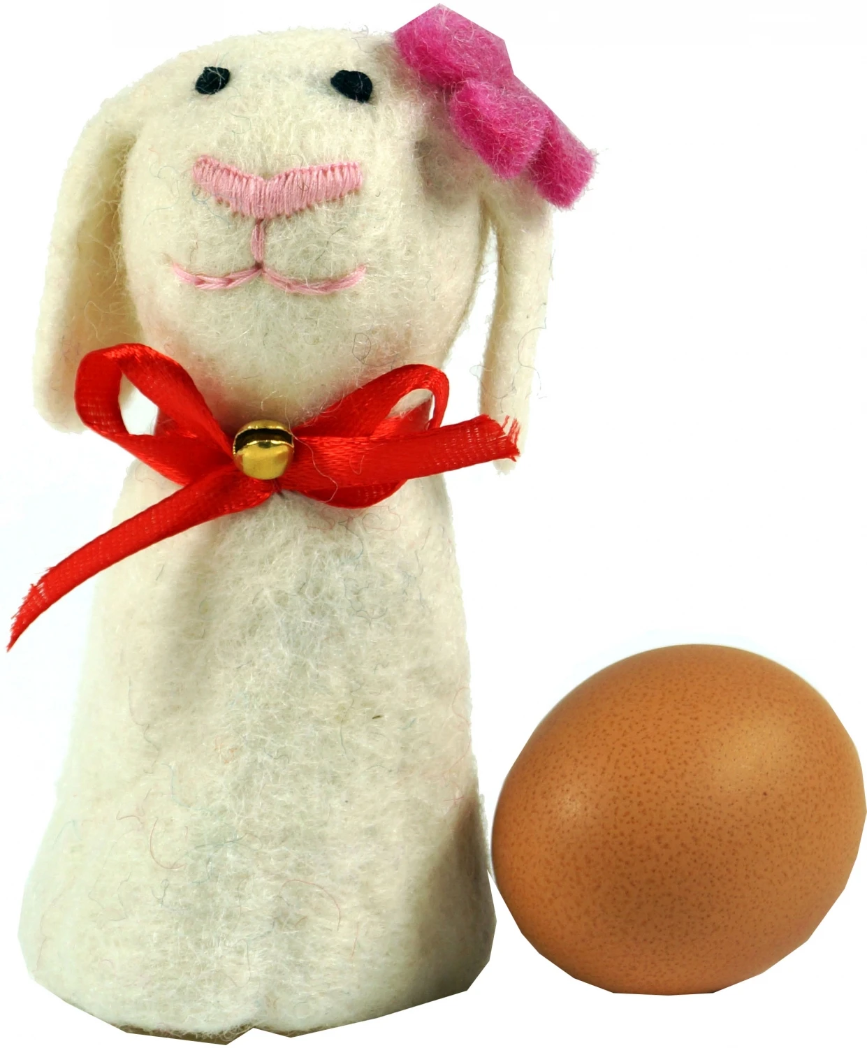 Filz Eierwärmer, Handgemachter Filzdekoration Aus Nepal, Filztier - Schaf Emma 1 Filz Eierwärmer, Handgemachter Filzdekoration Aus Nepal, Filztier - Schaf Emma