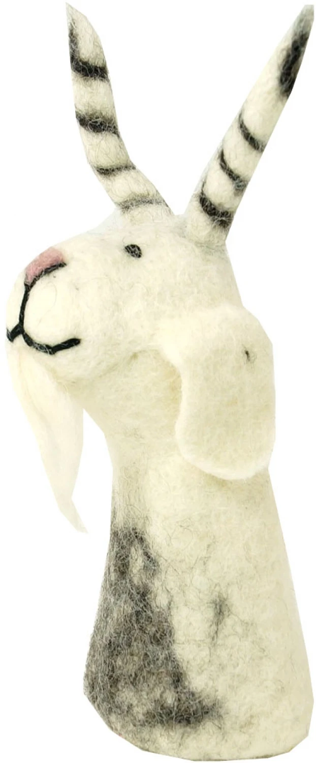 Filz Eierwärmer, Handgemachter Filzdekoration Aus Nepal, Filztier - Ziegenbock 1 Filz Eierwärmer, Handgemachter Filzdekoration Aus Nepal, Filztier - Ziegenbock