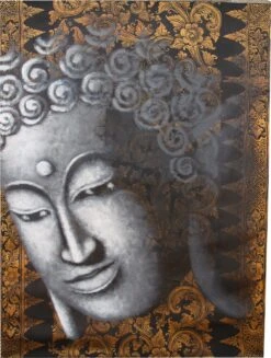 Gemälde Auf Leinwand Buddha 120*90 Cm - Motiv 13