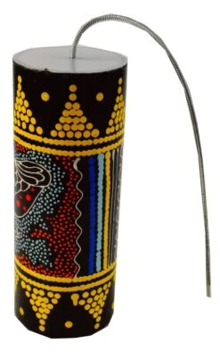 Musikinstrument Aus Holz, Musik Percussion Rhythmus Klang Instrument, Handgearbeitet - Gewittermacher, Donner 1 - 20x8x8 Cm