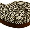 Indischer Textilstempel, Holz Stoffdruckstempel, Blaudruck Stempel, Druck Modell - Set 7 - 15x11x3 Cm