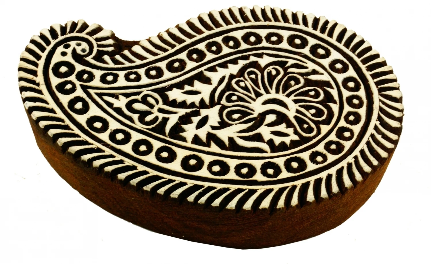 Indischer Textilstempel, Holz Stoffdruckstempel, Blaudruck Stempel, Druck Modell - Set 7 - 15x11x3 Cm 1 Indischer Textilstempel, Holz Stoffdruckstempel, Blaudruck Stempel, Druck Modell - Set 7 - 15x11x3 Cm