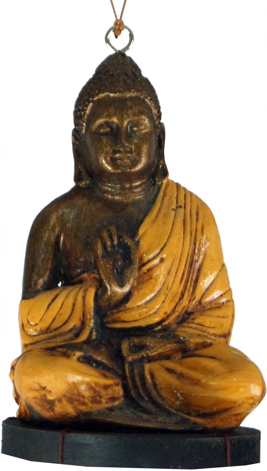 Klangspiel Mit Buddha - Gelb 2 Klangspiel Mit Buddha - Gelb – Bild 2