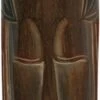 Kleine Abstrakte Maske, Wandschmuck, Ethno Wanddekoration Aus Balsaholz - Modell 3 - 50 Cm