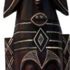 Kleine Abstrakte Maske, Wandschmuck, Ethno Wanddekoration Aus Balsaholz - Modell 16 - 50 Cm