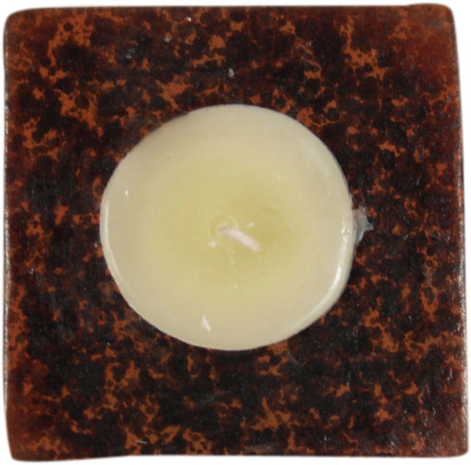 Kerzenhalter, Teelichthalter Keramik Nr.2 - 2x8x8 Cm 2 Kerzenhalter, Teelichthalter Keramik Nr.2 - 2x8x8 Cm – Bild 2