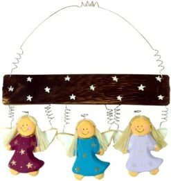 Schutzengel - 15x15x1 Cm