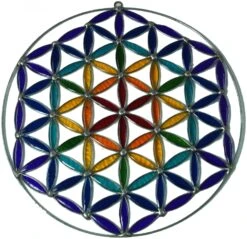 Sonnenfänger, Suncatcher - Blume Des Lebens Ø18 Cm