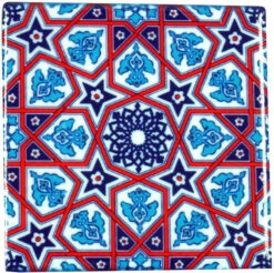 2er Set Kühlschrankmagnet Orient - Design 7 - 0,5x4,5x4,5 Cm