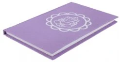 Notizbuch, Tagebuch - Ganesh Mandala Violett - 17x11x1 Cm -Deko Haus Store tisy 18 buecher 22