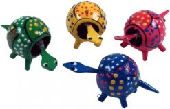 Wackelkopf Tier, Wackeltier Schildkröte - 2,5x4 Cm
